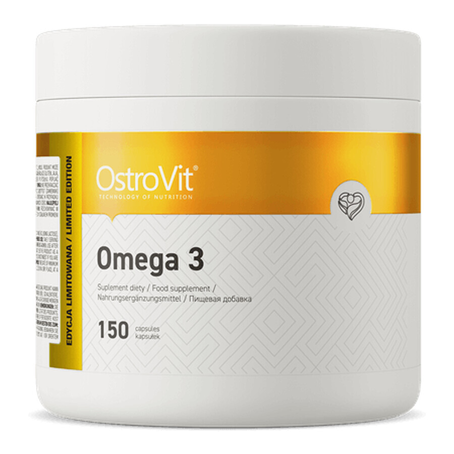 OstroVit Omega 3, limitierte Auflage, 150 Kapseln