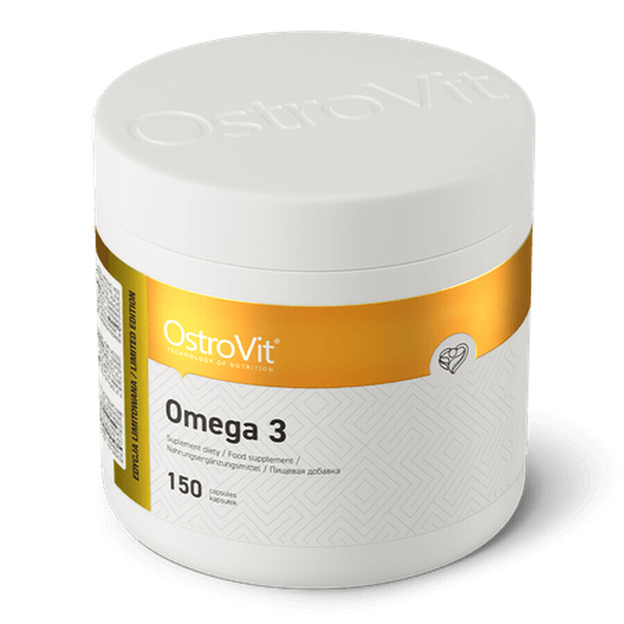 OstroVit Omega 3, limitierte Auflage, 150 Kapseln