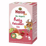 Holle, BIO tea for children, reindeer rose, 44 g