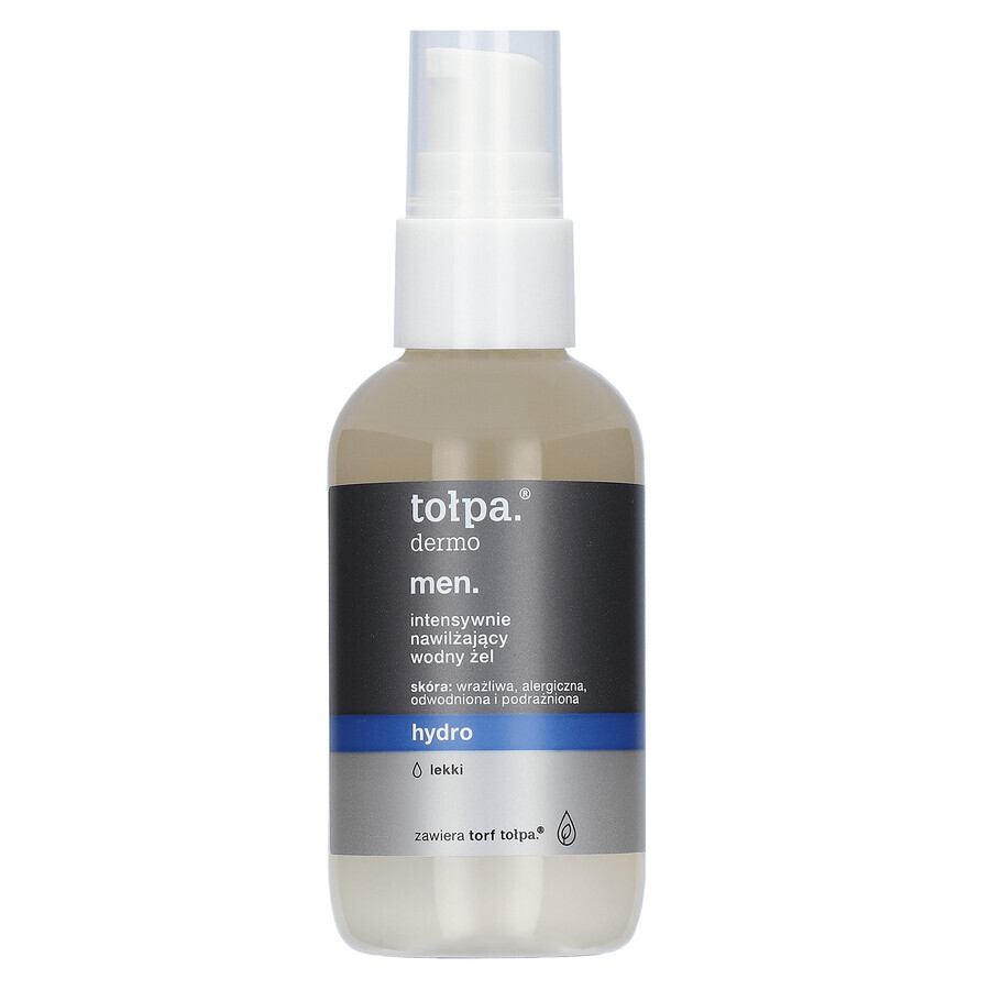 Tolpa Dermo Men, Hydro, intensiv feuchtigkeitsspendendes Wassergel, 75 ml