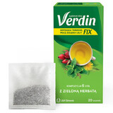 Verdin Fix mit grünem Tee, 20 Portionsbeutel