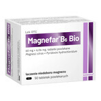 Magnefar B6 Bio 60 mg + 6,06 mg, 50 Tabletten