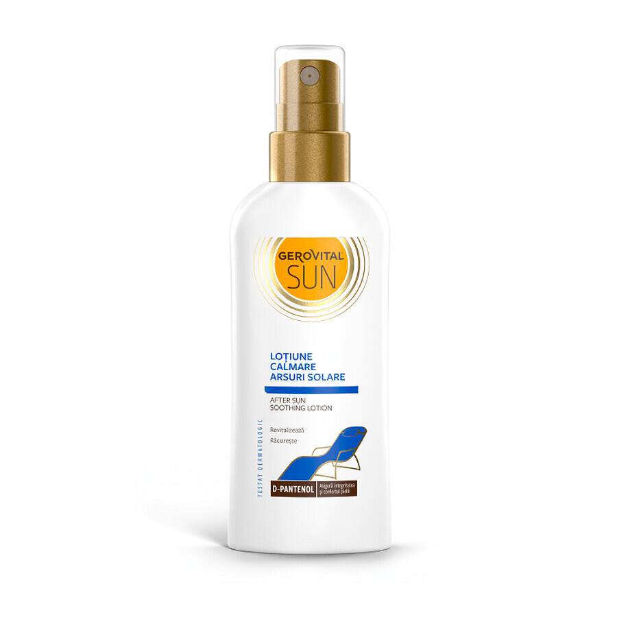 Lotiune calmare arsuri solare Gerovital Sun, 150ml, Farmec