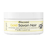 Nacomi, Black soap Gold Savon Noir, 125 g