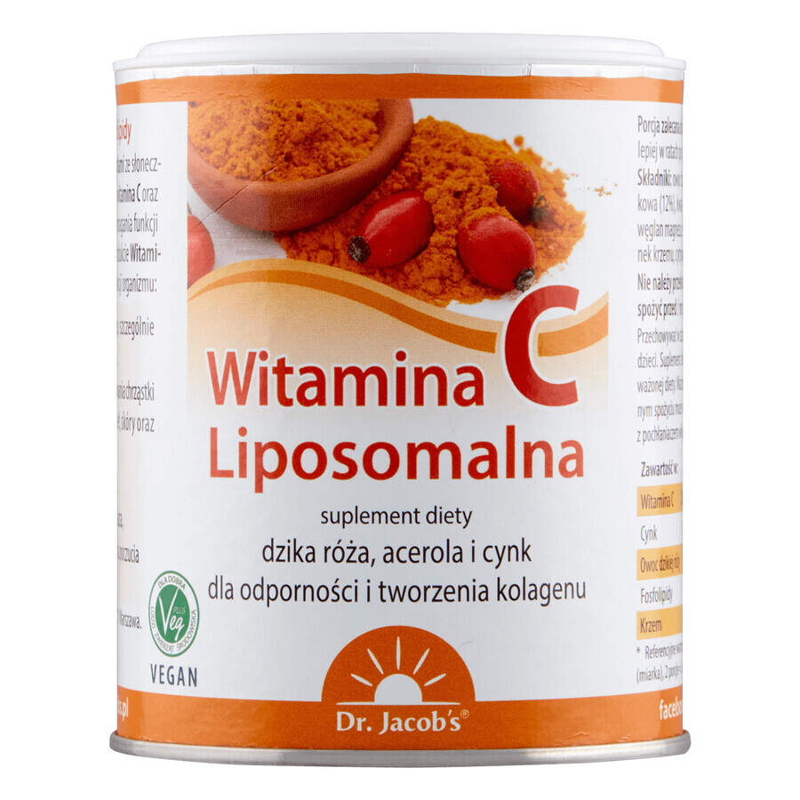 Dr. Jacob's Vitamin C Liposomal, Pulver, 150 g