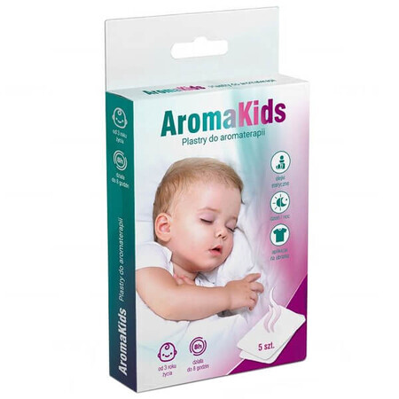 AromaKids, Aromatherapiepflaster für Kinder ab 3 Jahren, 5 Stück