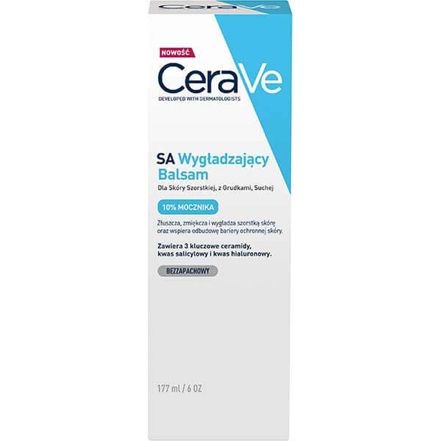 CeraVe SA, glättende Körperlotion, 10% Urea, raue, klumpige und trockene Haut, 177 ml