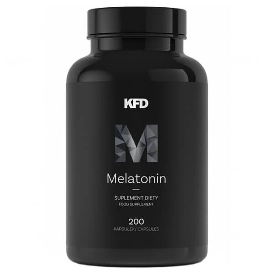 KFD Melatonin, melatonină 1 mg, 200 capsule