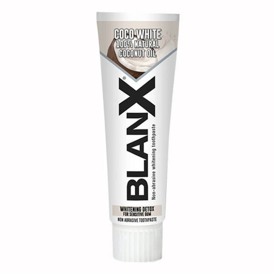 BlanX White Coconut, aufhellende Zahnpasta, 75 ml