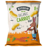 Biobim Karotten-Mais-Chips Bio, nach 8 Monaten, 20 g