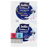 Bella Perfecta Ultra, Damenbinden Extra Soft mit Flügeln, extra lang, Night, 14 Stück