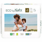 Eco By Naty, Windeln Größe 4, 8-15 kg, 22 Stück