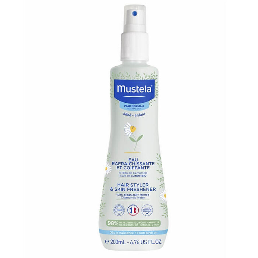 Erfrischungs- und Styling-Lotion, 200 ml, Mustela