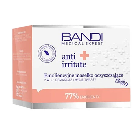 Bandi Medical Expert anti-irritative, weichmachende Reinigungsbutter, 2-in-1 Make-up-Entferner und Gesichtsreinigung, 90 ml