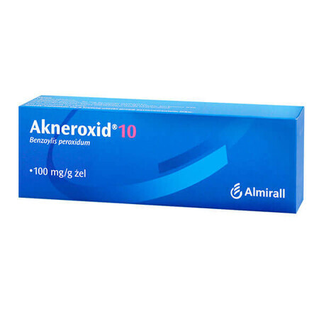 Akneroxid 10 100 mg/g, Gel, 50 g