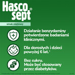 Hascosept 3 mg, mint flavor, 24 hard tablets