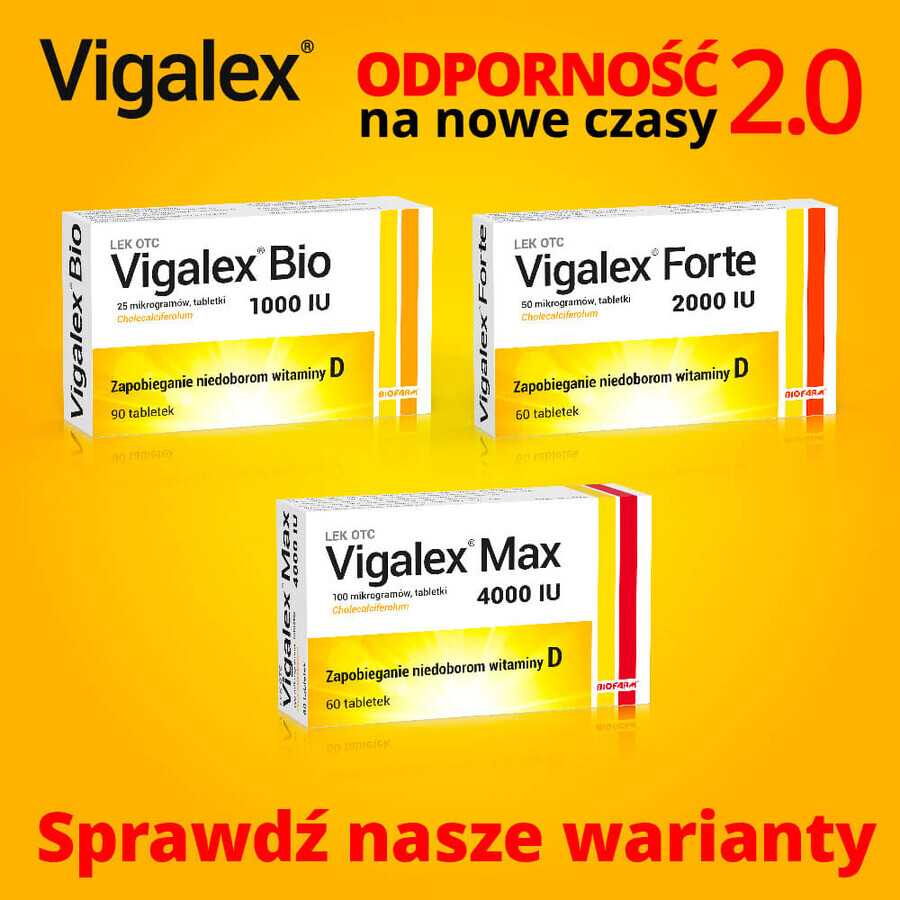 Vigalex Forte 2000 IU, 120 Tabletten