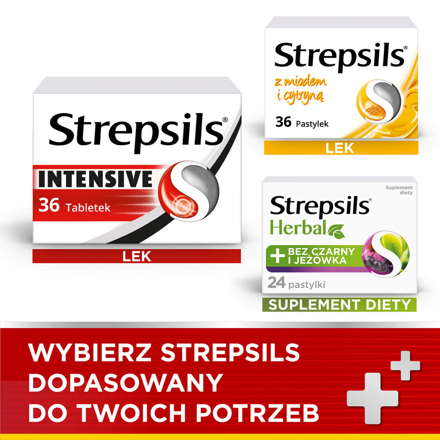 Strepsils Intensiv 8,75 mg, 36 Lutschtabletten