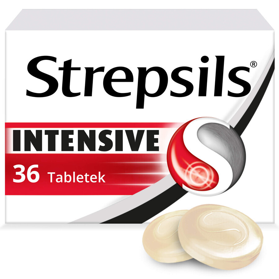 Strepsils Intensiv 8,75 mg, 36 Lutschtabletten