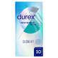 Durex Invisible Close Fit, passende Kondome, 10 St&#252;ck