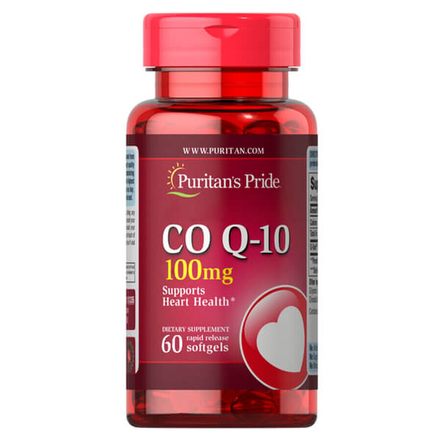 Puritans Pride, Coenzyme Q10 100 mg, 60 gélules