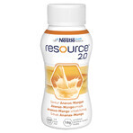 Resource 2.0, preparat nutritiv, aromă de ananas-mango, 4 x 200 ml