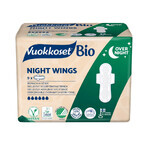 Vuokkoset, Nachttücher aus Bio-Baumwolle, 100% Bio, Normal Wings, 9 Stück