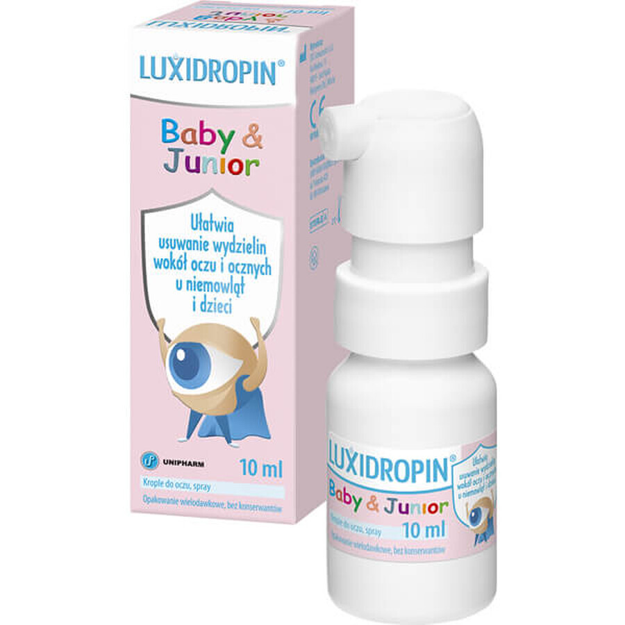 Luxidropin Baby &amp; Junior, Augentropfen für Kinder, 10 ml