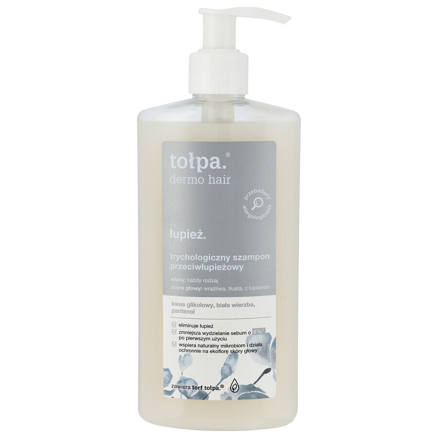 Tolpa Dermo Haarroos, trichologische antiroosshampoo, 250 ml