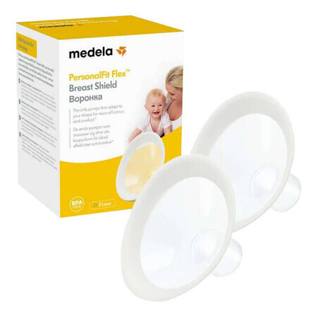 Medela PersonalFit Flex, pâlnie, mărimea S 21 mm, 2 bucăți