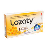 Lozaty propolis fara zahar, 16 tablete, Meksmar