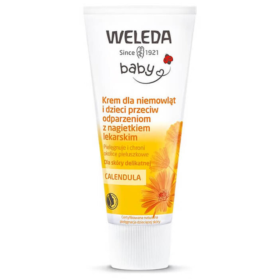 Weleda Calendula, anti-burn cream with calendula, sensitive skin, 75 ml