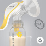 Medela Harmony Flex, extractor de leche manual, 2 fases + set de accesorios esenciales