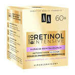 AA Retinol Intensive 60+, aktive Tagescreme, Faltenreduktion + Regeneration, 50 ml