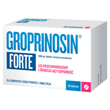 Groprinosin Forte 1000 mg, 30 Tabletten