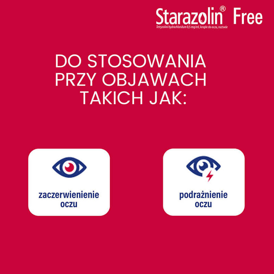 Starazolin Free 0,5 mg/ml, Augentropfen, 10 ml