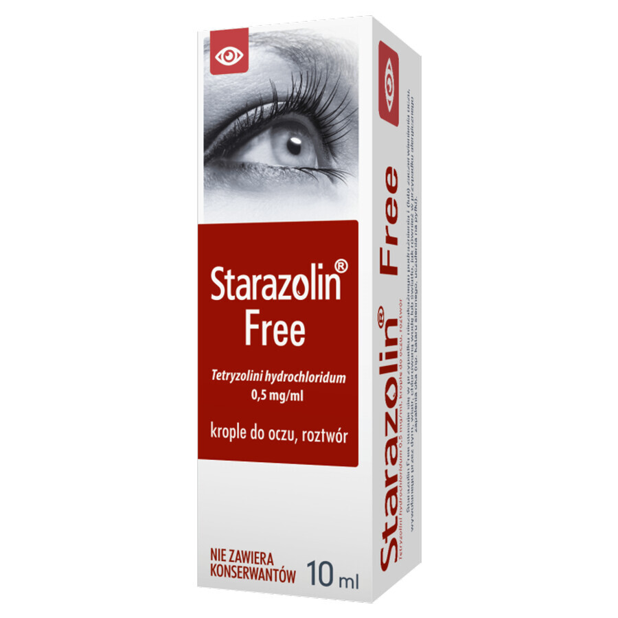 Starazolin Free 0,5 mg/ml, Augentropfen, 10 ml