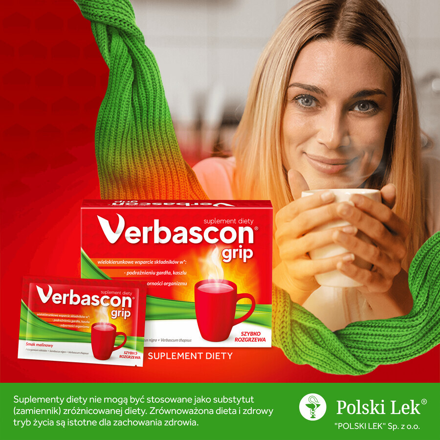 Verbascon Grip, 10 Portionsbeutel