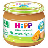 HiPP First Vegetable Bio First Pumpkin, après 4 mois, 80 g