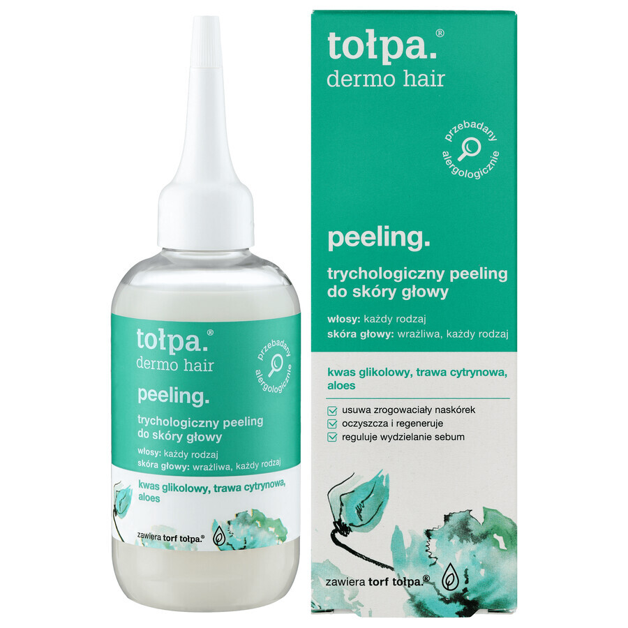 Tolpa Dermo Hair, scrub tricologic pentru scalp, 100 ml