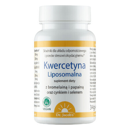 Dr. Jacob's Quercetin Liposomal, 60 Kapseln