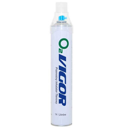 O2 Vigor tragbares Sauerstoff-Inhalationsgerät, 14 Liter