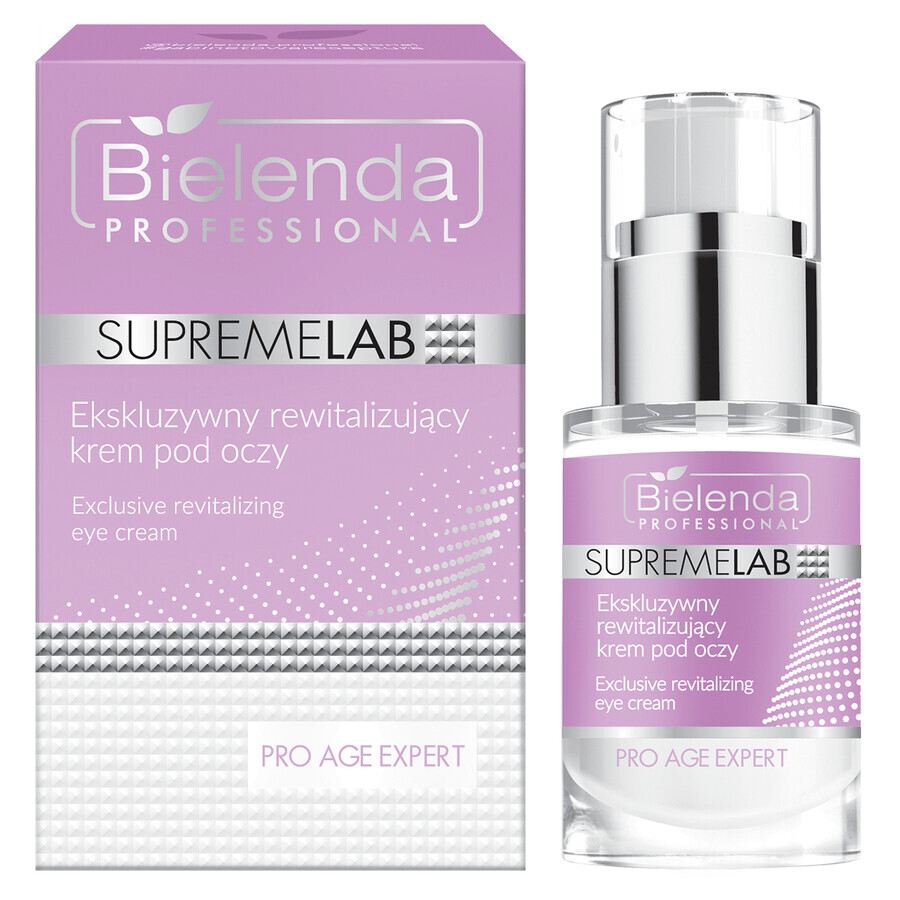 Bielenda Professional SupremeLAB Pro Age Expert, exklusive revitalisierende Augencreme, 15 ml