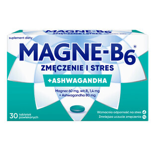 Magne-B6 Müdigkeit und Stress, 30 Filmtabletten