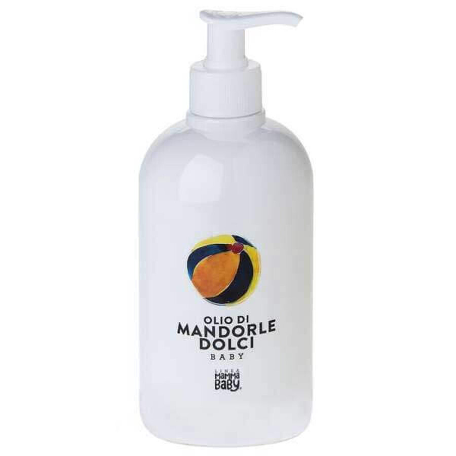 Linea MammaBaby Baby Guendalina, olio corpo alle mandorle, 500 ml