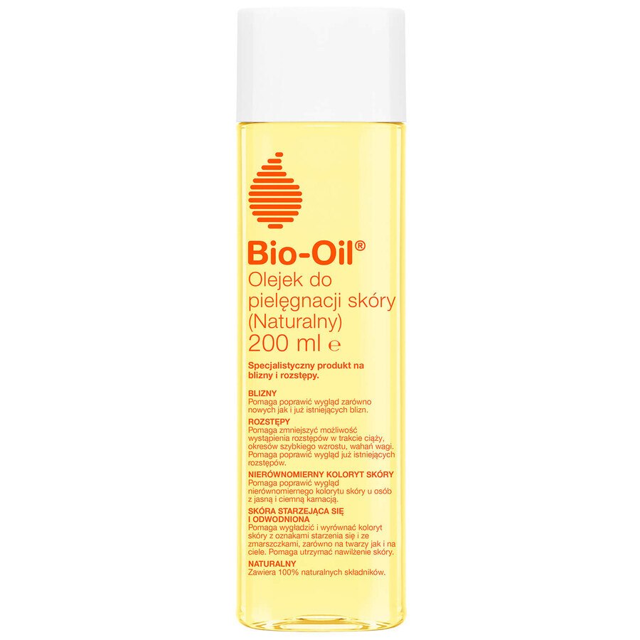 Bio-Oil, natural skin care oil for scars and stretch marks, 200 ml