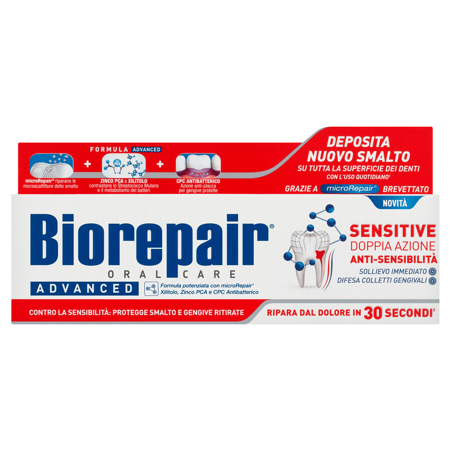 Biorepair Peribioma Pro, dentifrice, 75 ml