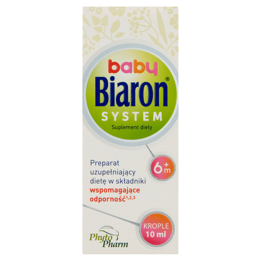 Biaron System Baby 6m+, Tropfen für Säuglinge ab 6 Monaten, 10 ml