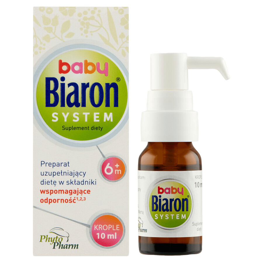 Biaron System Baby 6m+, Tropfen für Säuglinge ab 6 Monaten, 10 ml