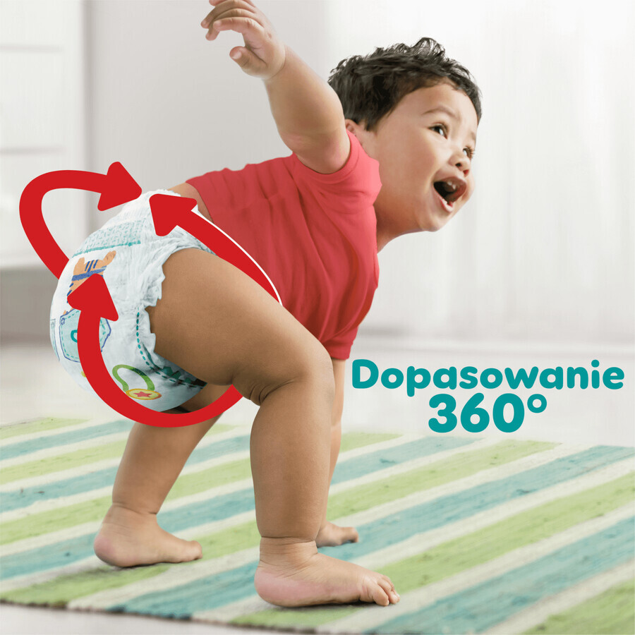 Pampers Pants, pannolini, Extra Large, taglia 6, 14-19 kg, 132 pz.